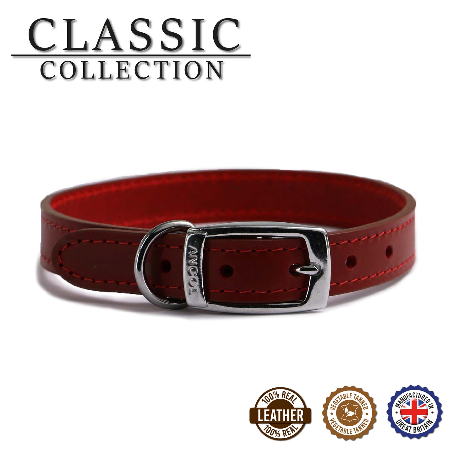 Classic Leather Collar