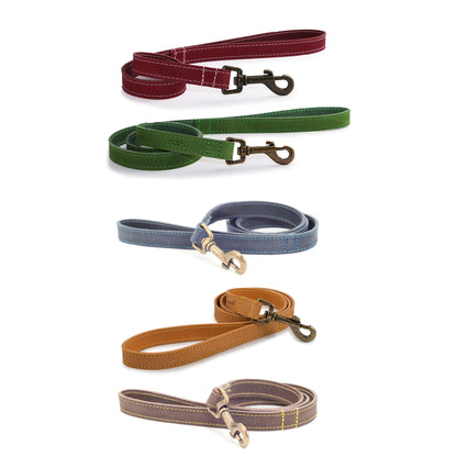 Timberwolf Leather Lead