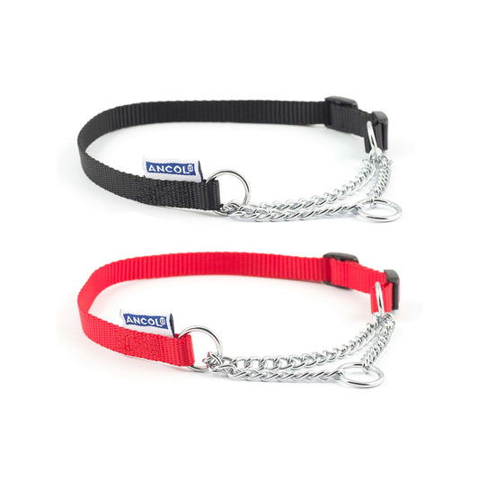 Nylon Check Chain Collar