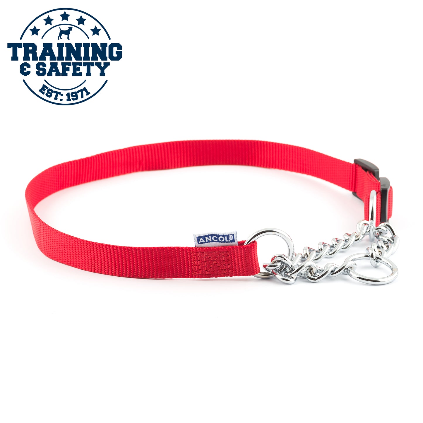 Nylon Check Chain Collar