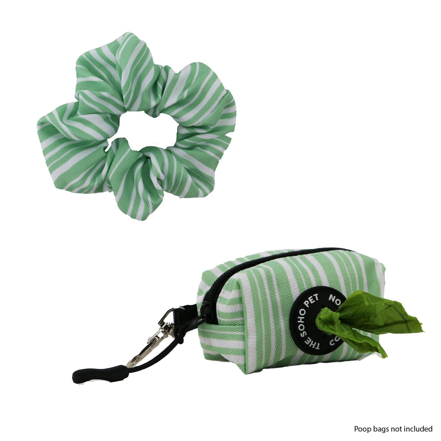 Poop Bag and Scrunchie Accessories Bundle