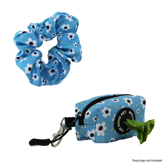 Poop Bag and Scrunchie Accessories Bundle