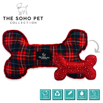 Patterned Reversible Bone Toy