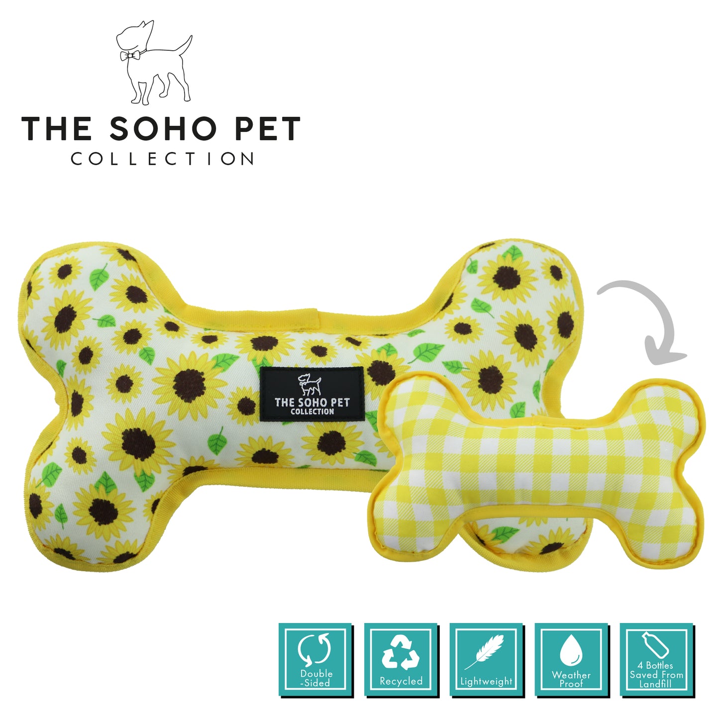 Patterned Reversible Bone Toy