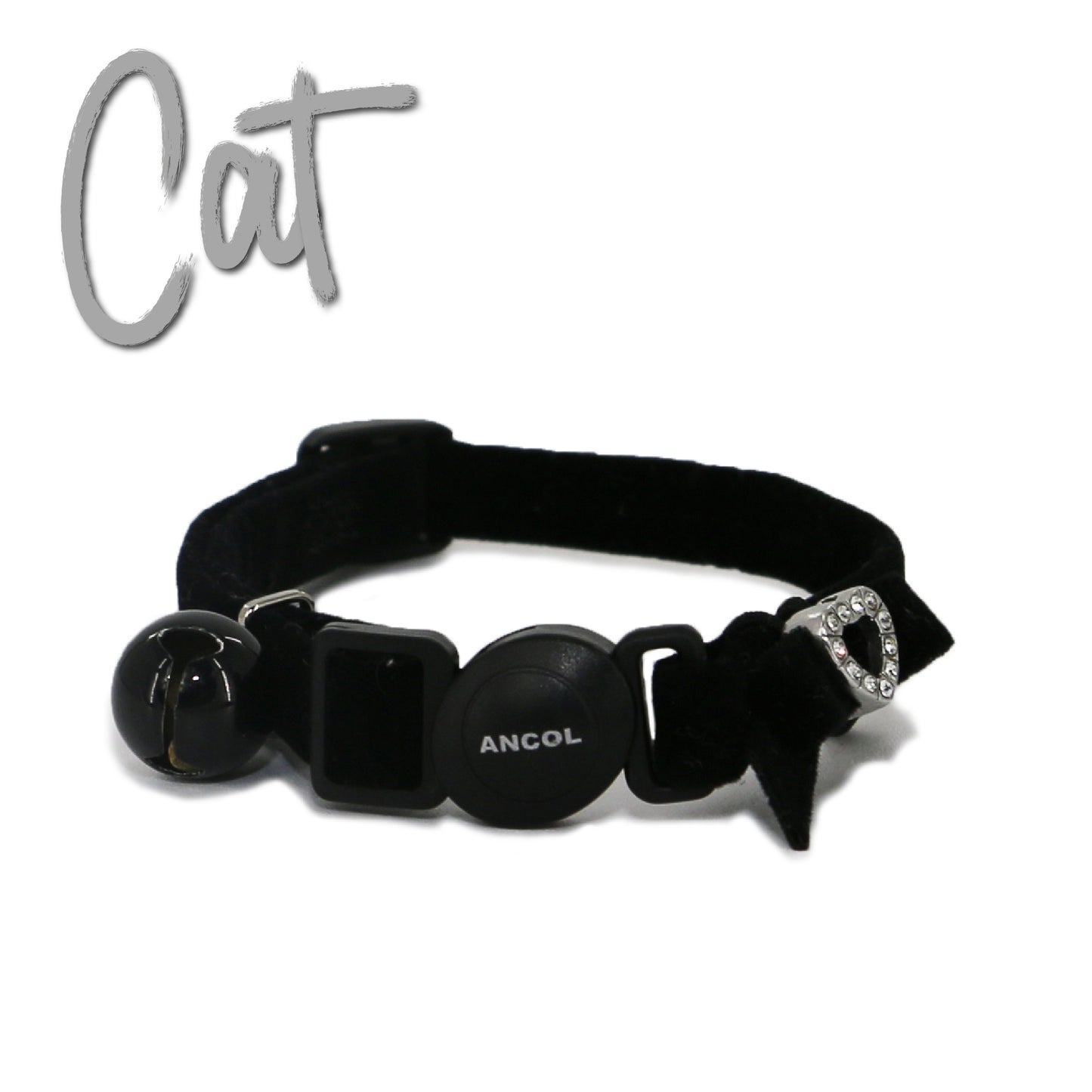 Velvet Heart Cat Collar - SuperBarket