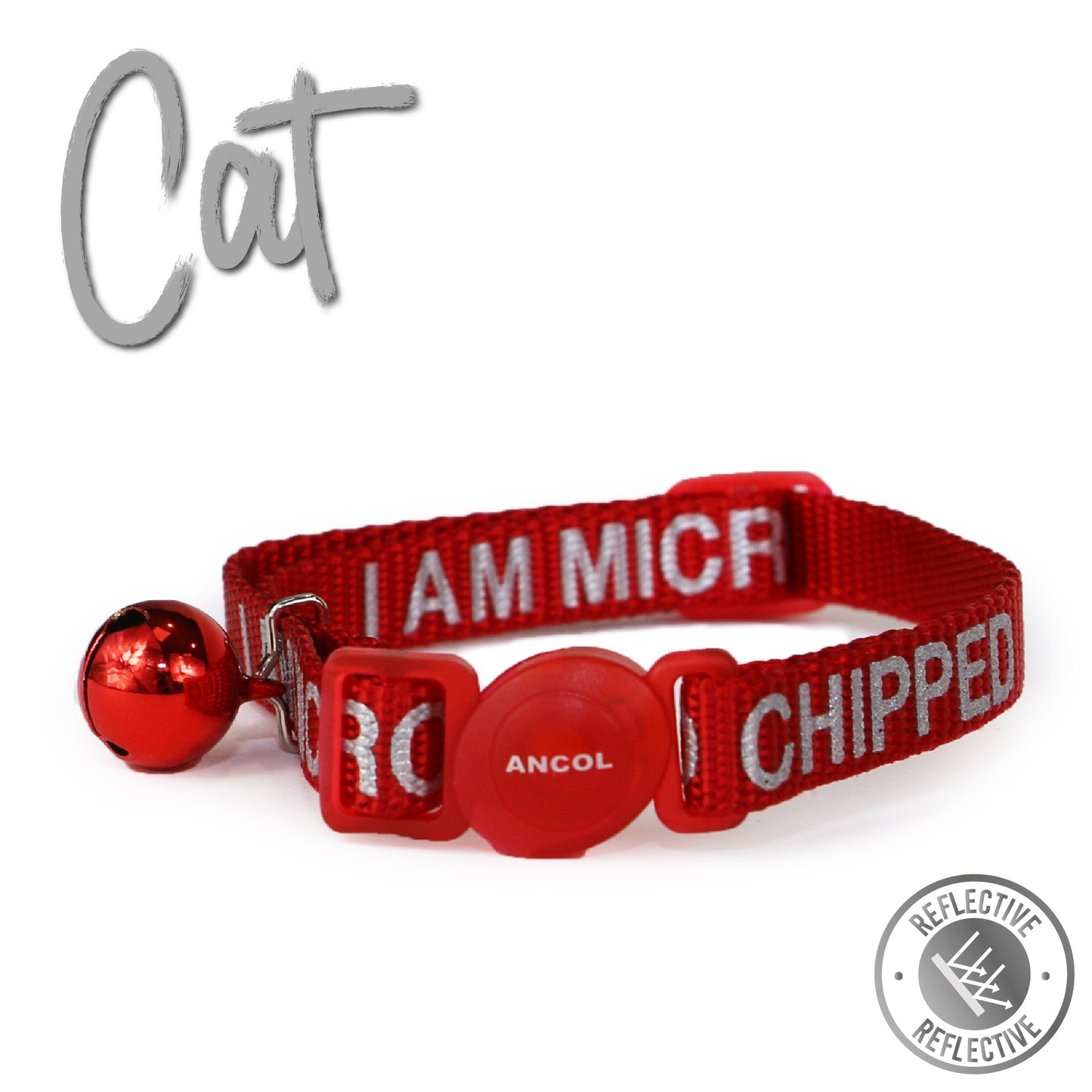 I Am Micro Chipped Safety Cat Collar - SuperBarket