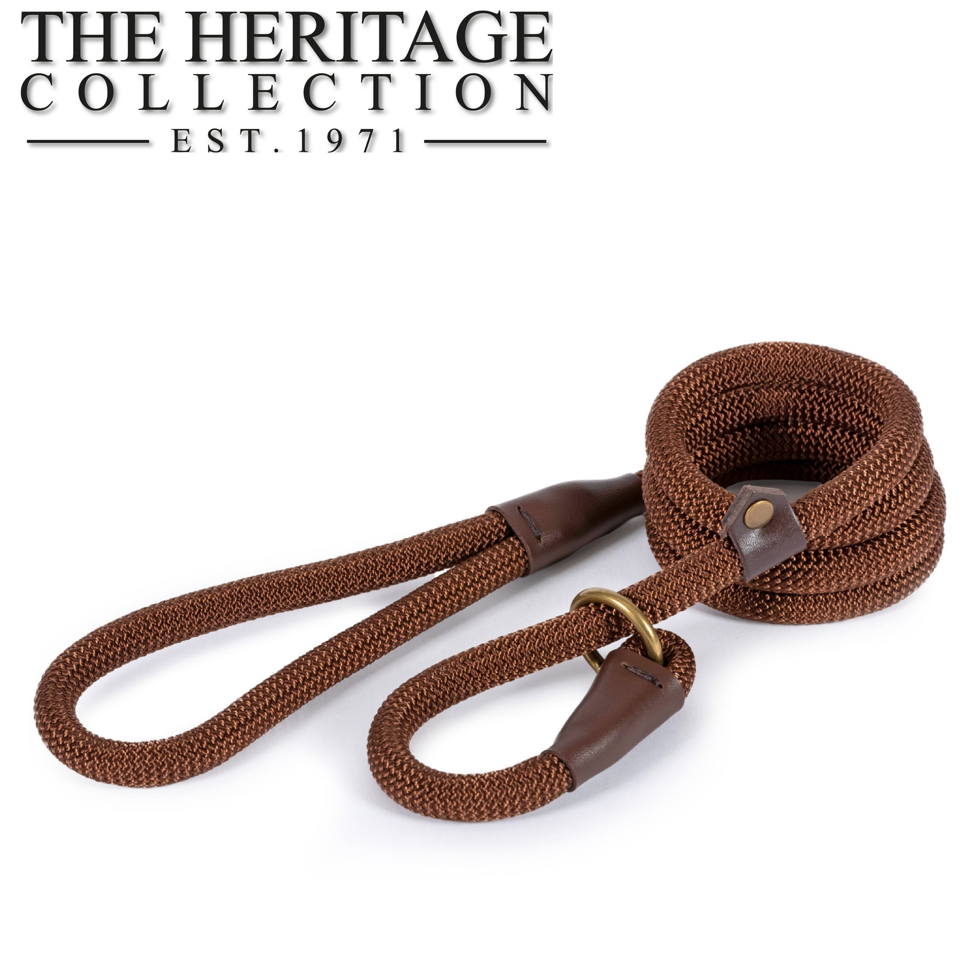 Heritage Deluxe Rope Slip Lead - SuperBarket