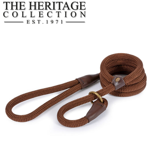 Heritage Deluxe Rope Slip Lead - SuperBarket