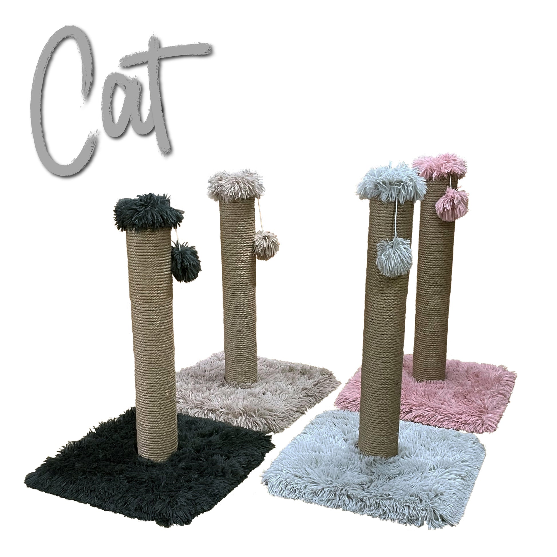 Long Plush Cat Scratcher - SuperBarket