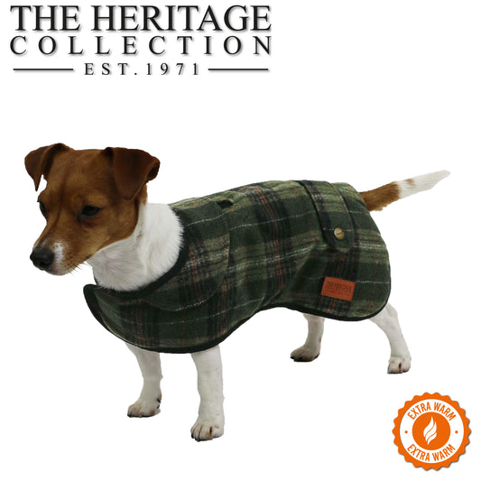 Heritage Green Check Coat - SuperBarket